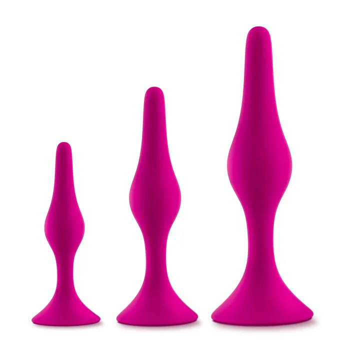 Anal Blush Novelties Luxe Beginner Plug Kit Pink