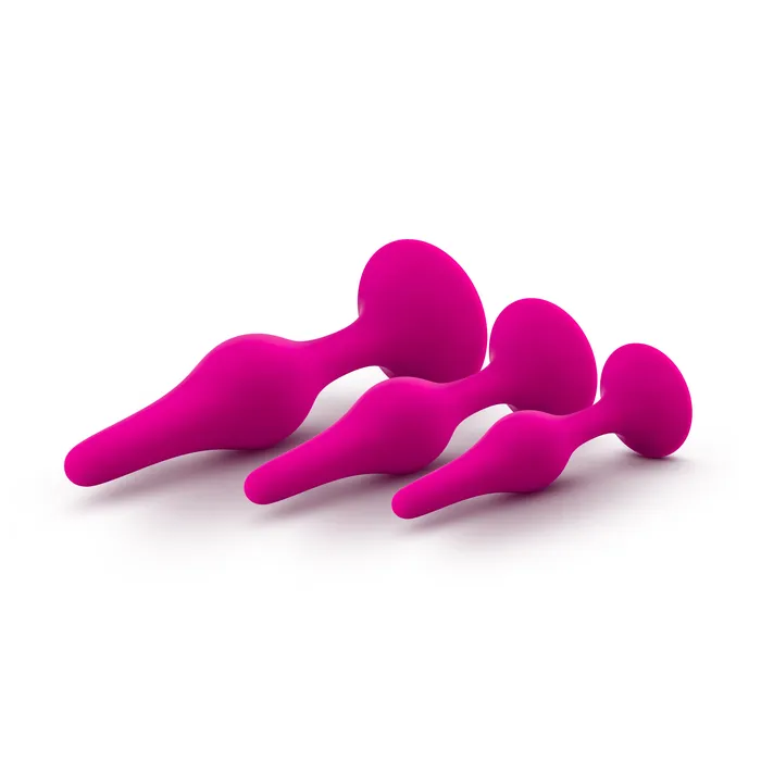 Anal Blush Novelties Luxe Beginner Plug Kit Pink