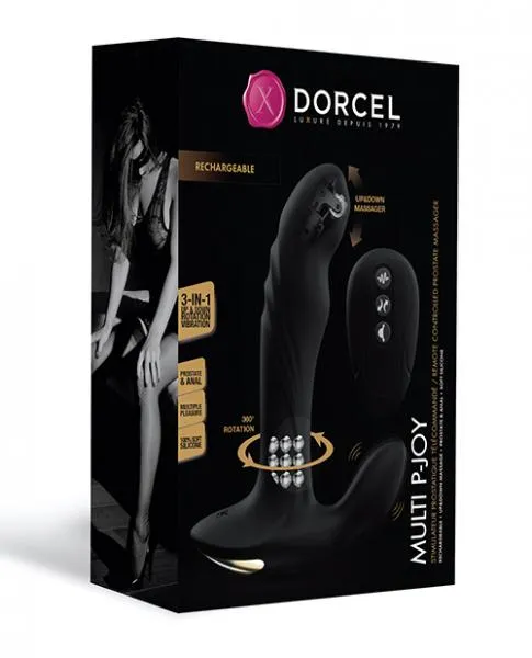 Anal Dorcel Dorcel P Joy Double Action Prostate Massager Black