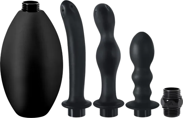 Anal Excellent Power Anal Cleaning System Black Anal Excellent Power Anal Cleaning System Black
