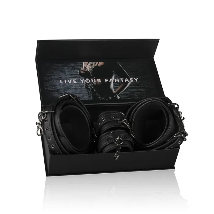 Anal Fetish Collection Thigh and Wrist Cuff Set