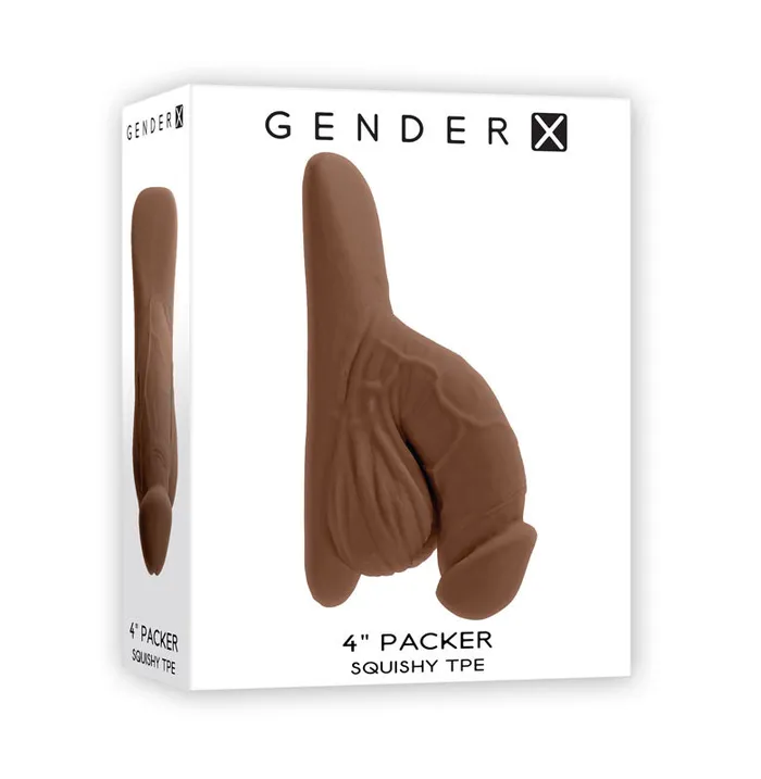 Anal Gender X Gender X 4 PACKER Dark Brown 10 cm Packer