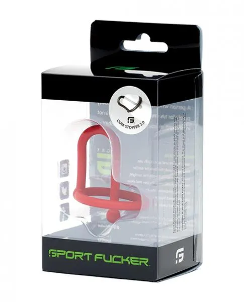 Anal Sport Fucker Sport Fucker Cum Stopper 20 Red