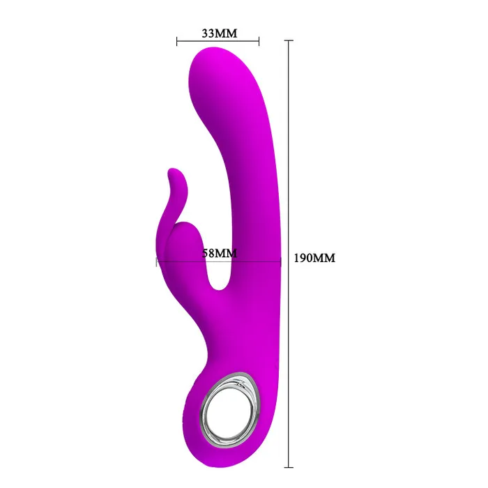 Bailes Vibrators Vibrator Rabbit Style 7 Function Hot Rabbit