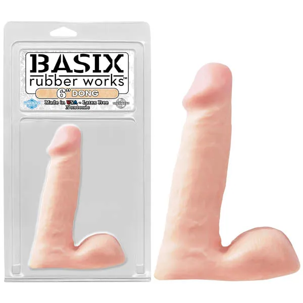 Basix Rubber Works 6 Dong Flesh 1525 cm 6 Dong Pipedream Dildos