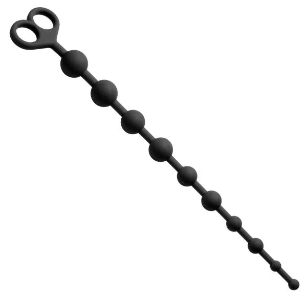 Captivate Me 10 Bead Silicone Anal Beads Frisky Male Sex Toys