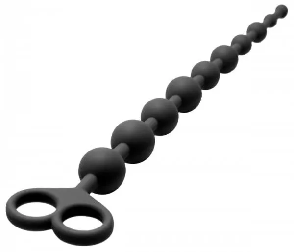 Captivate Me 10 Bead Silicone Anal Beads Frisky Male Sex Toys Captivate Me 10 Bead Silicone Anal Beads Frisky Male Sex Toys