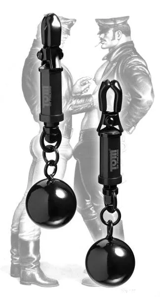 Couples Tom of Finland Tom Of Finland Barrel Nipple Clamps