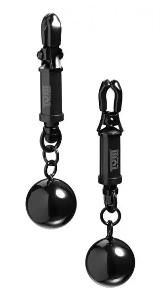 Couples Tom of Finland Tom Of Finland Barrel Nipple Clamps Couples Tom of Finland Tom Of Finland Barrel Nipple Clamps