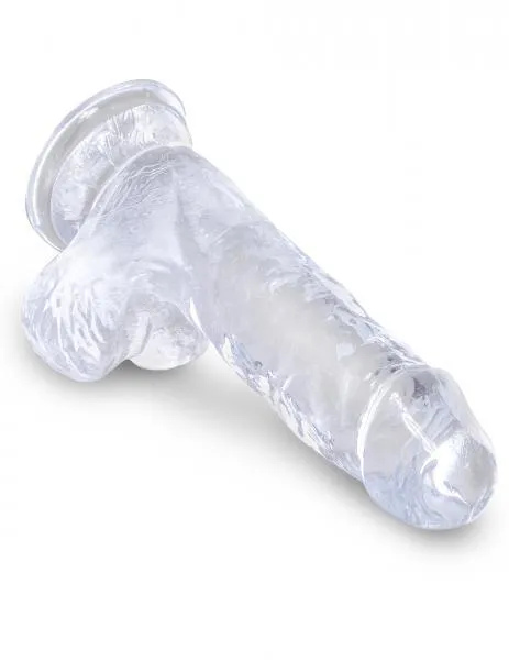 Dildos Pipedream King Cock Clear 5 Inches Cock With Balls Dildos Pipedream King Cock Clear 5 Inches Cock With Balls