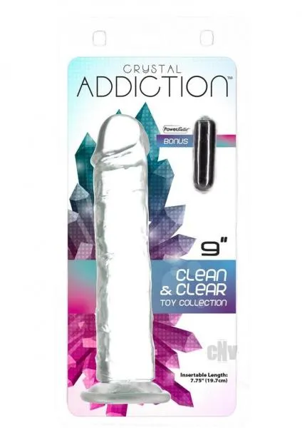 Dildos Seductucom Addiction Crystal Addiction 9 Clear