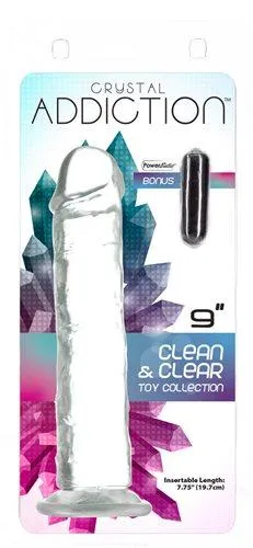 Dildos Seductucom Addiction Crystal Addiction 9 Clear Dildos Seductucom Addiction Crystal Addiction 9 Clear