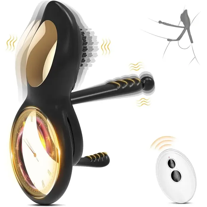 Dual Motor Vibrating Cock Ring OOTYEMO Couples