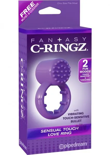 Fantasy C Ringz Sensual Touch Love Ring Purple Fantasy CRingz Vibrators Fantasy C Ringz Sensual Touch Love Ring Purple Fantasy CRingz Vibrators
