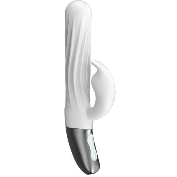 Female Sex Toys Excellent Power Titanz Thrusting Rabbit Rechargeable Silicone Vibrator Multiple Colours