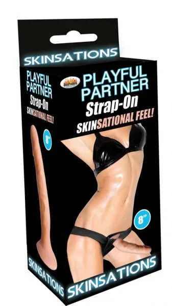 Female Sex Toys Hott Products Playful Partner Strap On Dildo 8 Inches Harness OS Female Sex Toys Hott Products Playful Partner Strap On Dildo 8 Inches Harness OS
