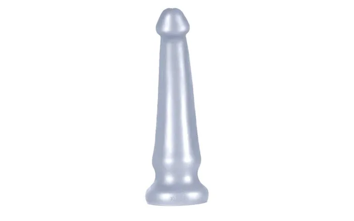 Female Sex Toys Sport Fucker Liquid Silicone Dildo Medium OctoCock Silver