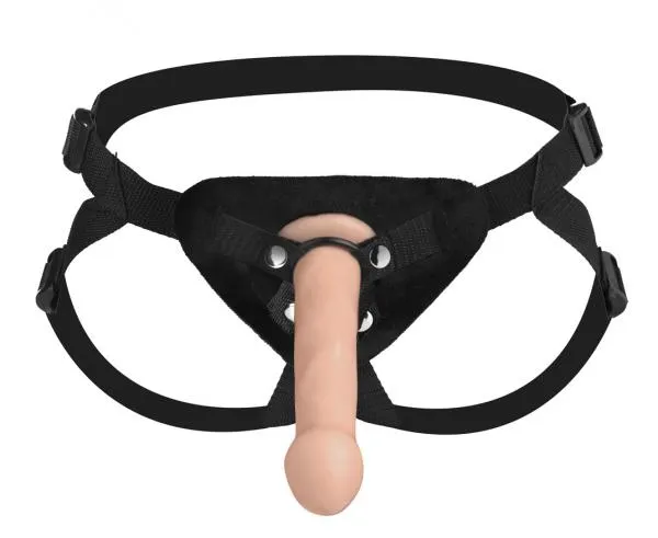 Frisky Female Sex Toys Beginner Strap On Kit With Harness And Dildo Bulk