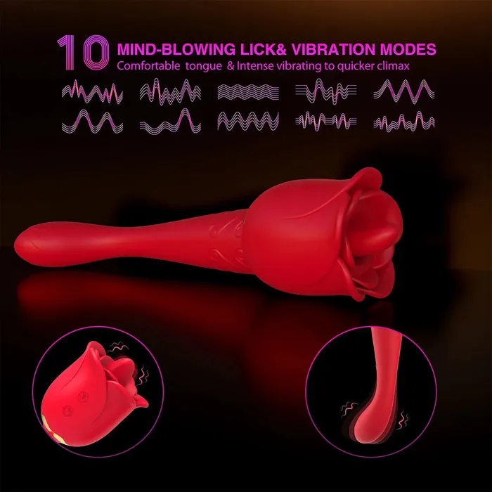 Handle Rose Vibrator OOTYEMO Vibrators