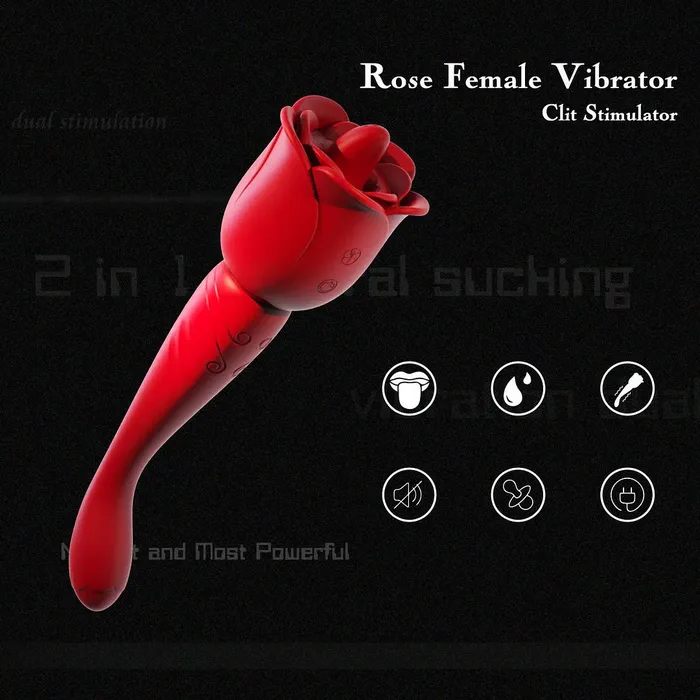 Handle Rose Vibrator OOTYEMO Vibrators