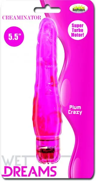 Hott Products Vibrators Creaminator Pink Realistic Vibrator