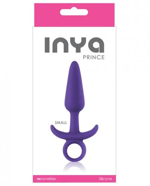 Inya Prince Small Purple Butt Plug NS Novelties Anal Inya Prince Small Purple Butt Plug NS Novelties Anal