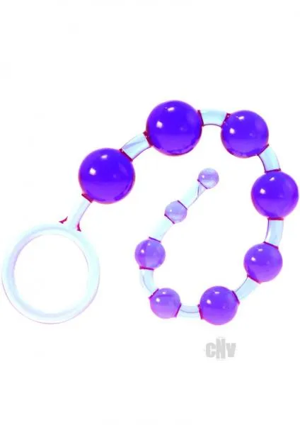 Kinx Dragonz Tail Anal Beads Violet Os Seductucom Anal