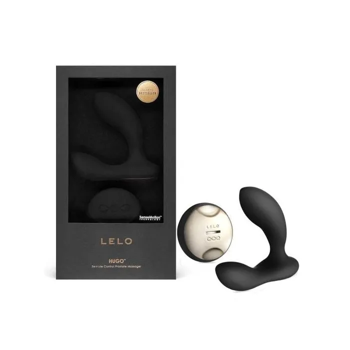Lelo HUGO Massaggiatore Prostata con Telecomando Nero Lelo Vibrators