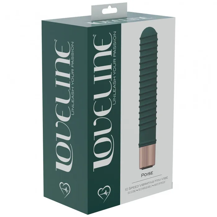 LoveLine Poise 10 Speed MiniVibe Silicone Rechargeable Waterproof Forest Green Loveline Female Sex Toys LoveLine Poise 10 Speed MiniVibe Silicone Rechargeable Waterproof Forest Green Loveline Female Sex Toys