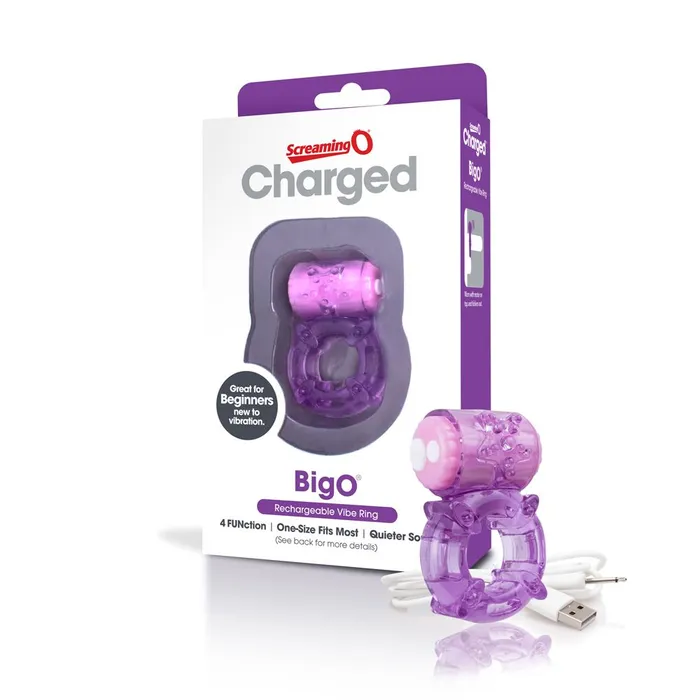 Lovetwoo Dildos Screaming O Charged The Big O Purple