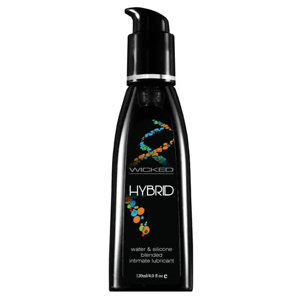 Lubricants WICKED SENSUAL CARE Wicked Hybrid Water Silicone Blended Lubricant 120 ml Bottle Lubricants WICKED SENSUAL CARE Wicked Hybrid Water Silicone Blended Lubricant 120 ml Bottle