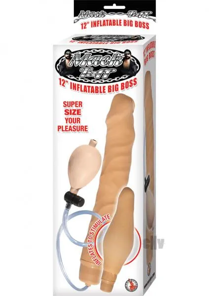 Mack Tuff Dildos Mack Tuff 12 Inches Inflatable Big Boss Dildo Beige Mack Tuff Dildos Mack Tuff 12 Inches Inflatable Big Boss Dildo Beige