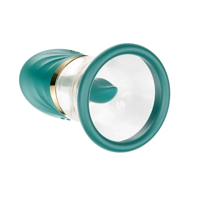 Magic Tongue Green LuvPump Vibrators