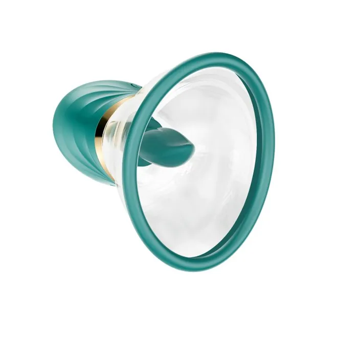 Magic Tongue Green LuvPump Vibrators
