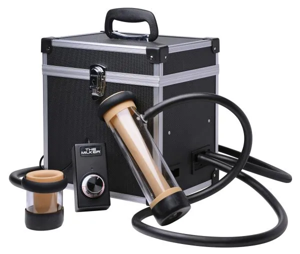 Male Sex Toys LoveBotz The Milker Automatic Deluxe Stroker Machine