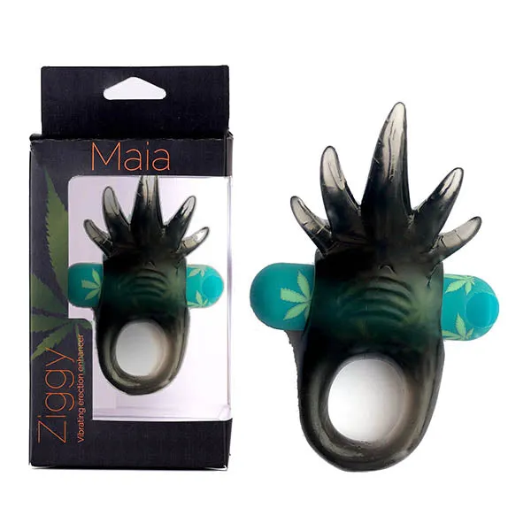 Male Sex Toys Maia Toys Maia Ziggy Hemp Green USB Rechargeable Vibrating Cock Ring Male Sex Toys Maia Toys Maia Ziggy Hemp Green USB Rechargeable Vibrating Cock Ring