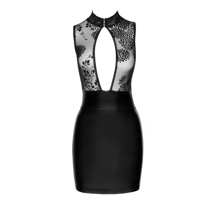 Male Sex Toys Power Wetlook Short Dress w Skirt Tulle Top Noir Male Sex Toys Power Wetlook Short Dress w Skirt Tulle Top Noir