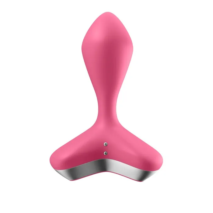 Male Sex Toys Satisfyer Vibrating Anal Plug Game Changer Pink