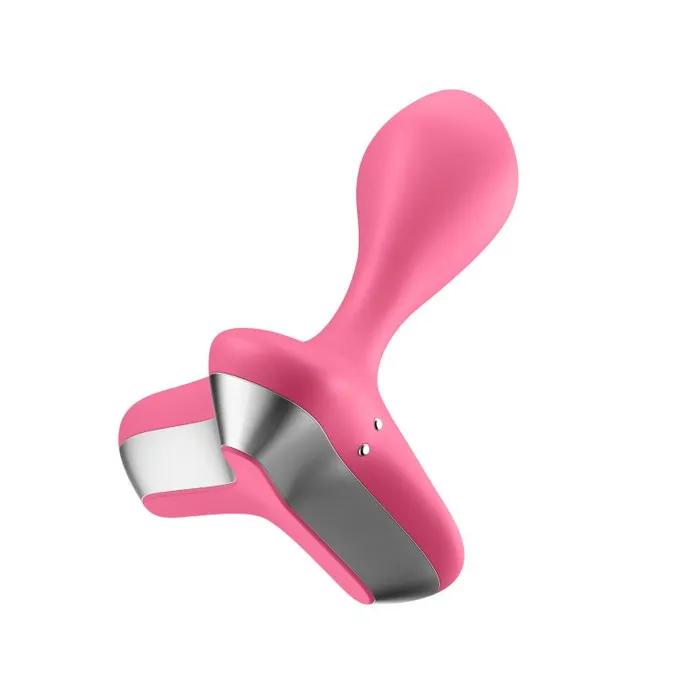 Male Sex Toys Satisfyer Vibrating Anal Plug Game Changer Pink