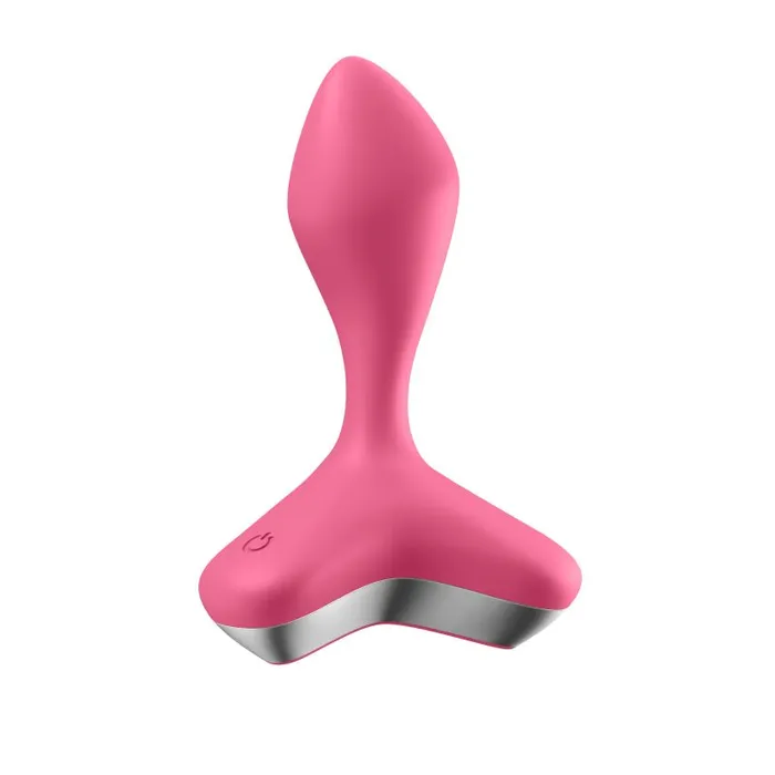 Male Sex Toys Satisfyer Vibrating Anal Plug Game Changer Pink