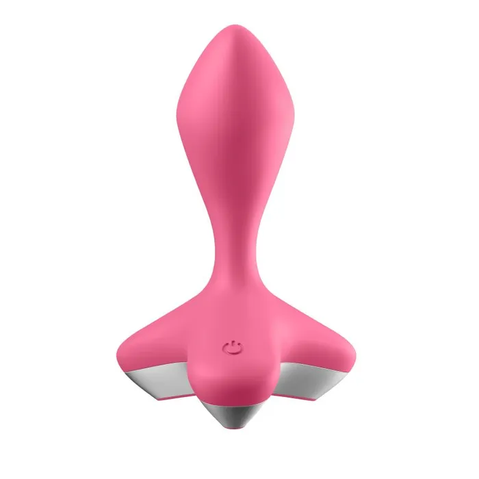 Male Sex Toys Satisfyer Vibrating Anal Plug Game Changer Pink