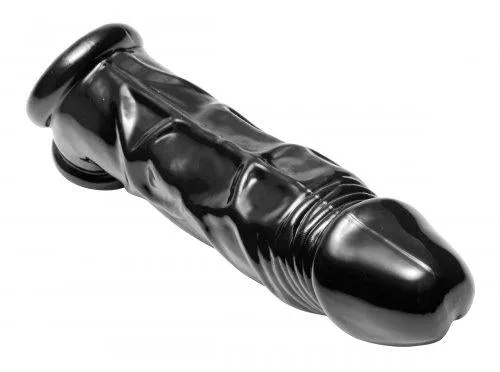 Master Series Male Sex Toys Fuk Tool Penis Sheath And Ball Stretcher Black Master Series Male Sex Toys Fuk Tool Penis Sheath And Ball Stretcher Black