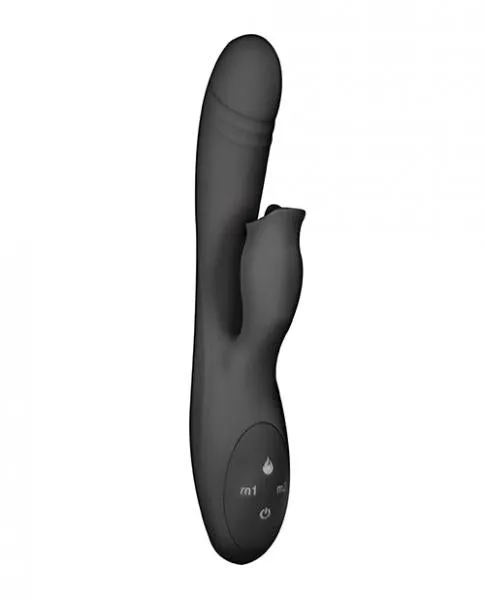 Nasstoys Vibrators Devine Vibes Heat Up Clit Licker Black