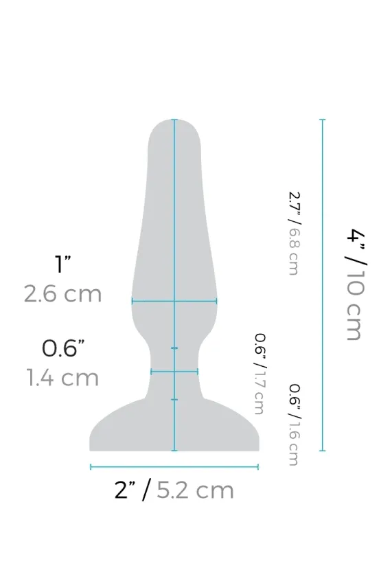 NOVICE PLUG BLACK SL Anal