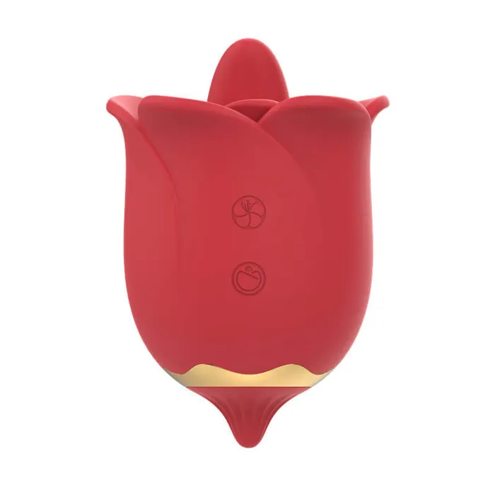 OOTYEMO Vibrators Rose Toy Nipple Clit Stimulator