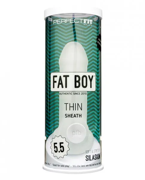 Perfect Fit Fat Boy Thin 50 Inches Sheath Clear Perfect Fit Dildos