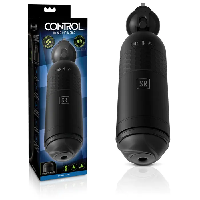 Pipedream Male Sex Toys Sir Richards Control PowerBator USB Rechargeable Thrusting Heating Masturbator with Audio Pipedream Male Sex Toys Sir Richards Control PowerBator USB Rechargeable Thrusting Heating Masturbator with Audio
