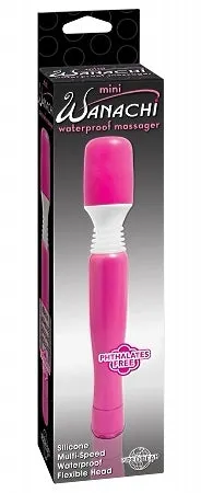 Pipedream Mini Wanachi Waterproof Massager Pink Vibrators Pipedream Mini Wanachi Waterproof Massager Pink Vibrators