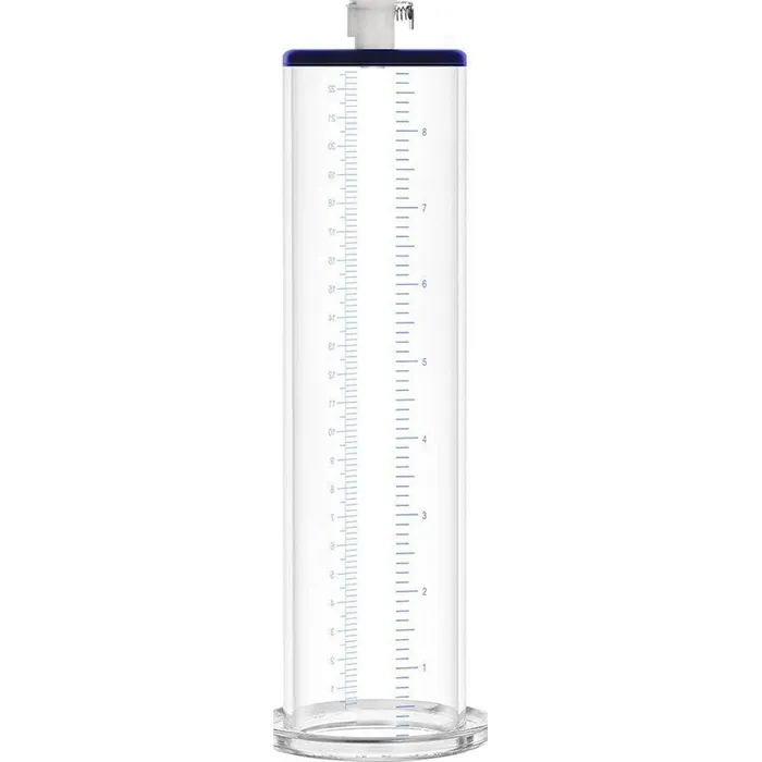 Premium Penis Pump Valve Cylinder 225in x 9in Clear Luvpump Male Sex Toys