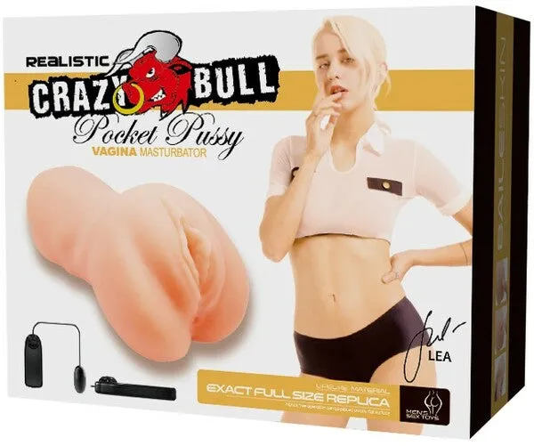 Pretty Love Male Sex Toys Vibrating Pocket Pussy Lea